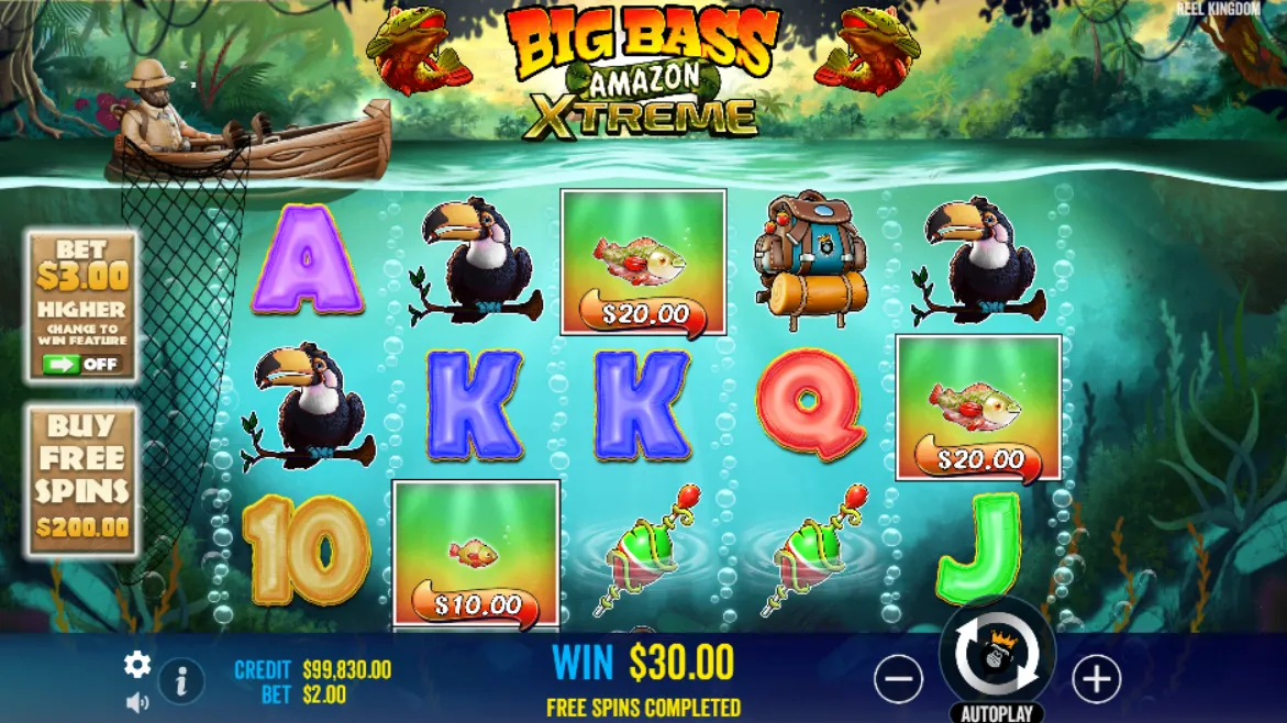 Big Bass Amazon Xtreme Slot